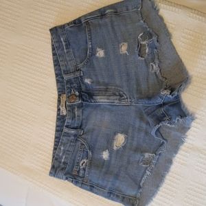 Free People jean shorts